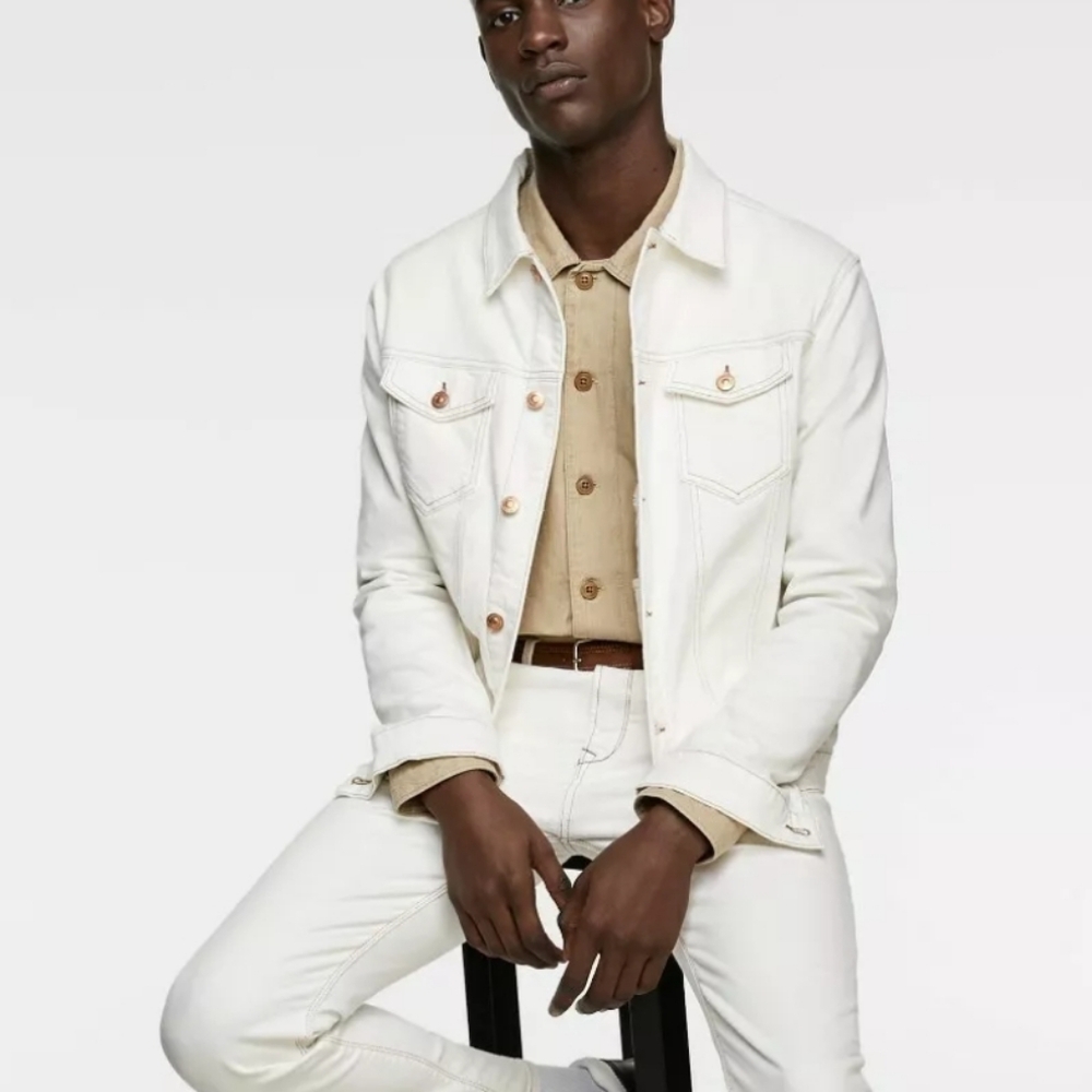 Zara White Performance Jacket - Picture 3 of 15
